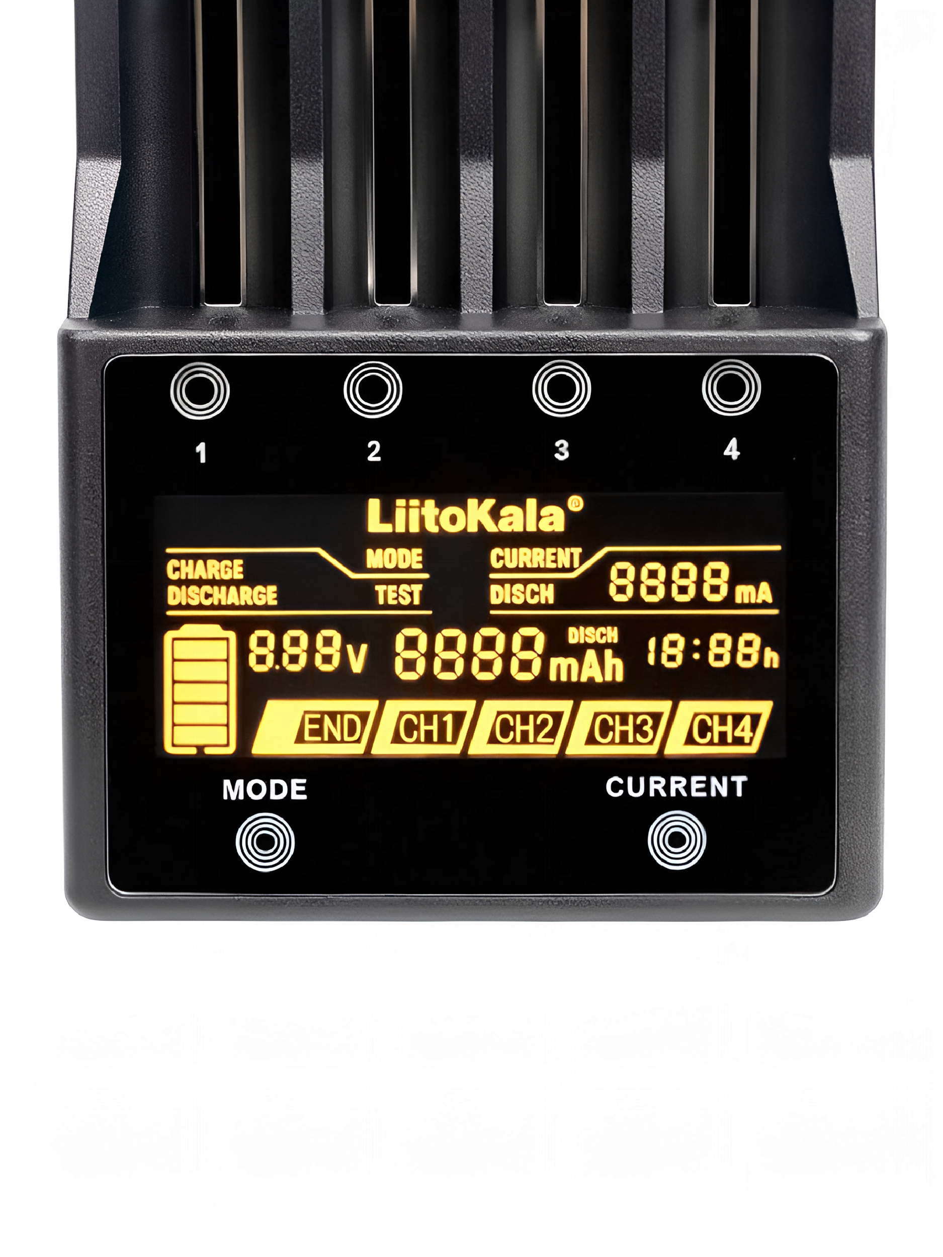 Зарядное устройство для аккумуляторов LiitoKala Lii-500S, с адаптером 12В