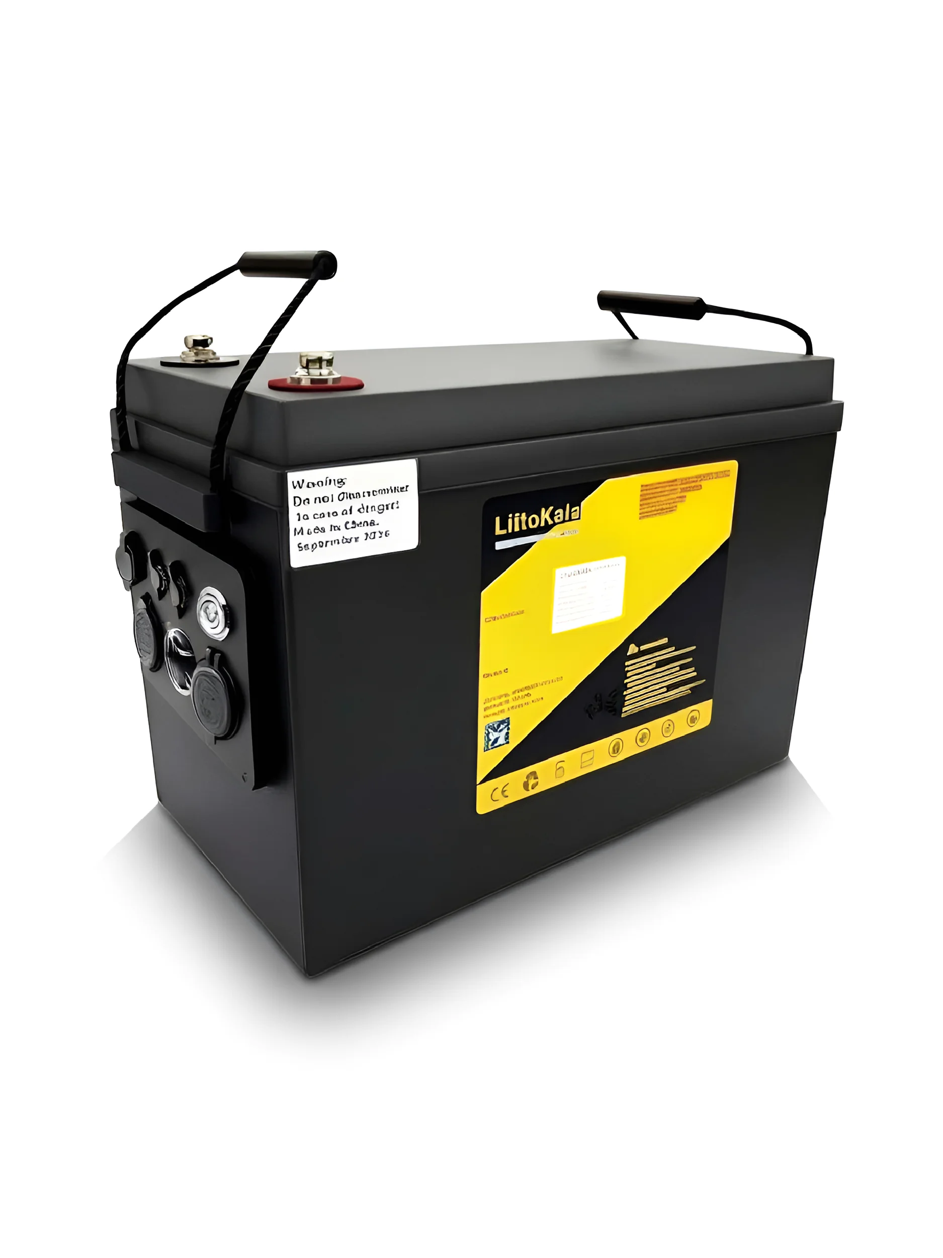 Портативная автономная электростанция LiitoKala LiFePO4 12V 200Ah со встроенной защитой BMS