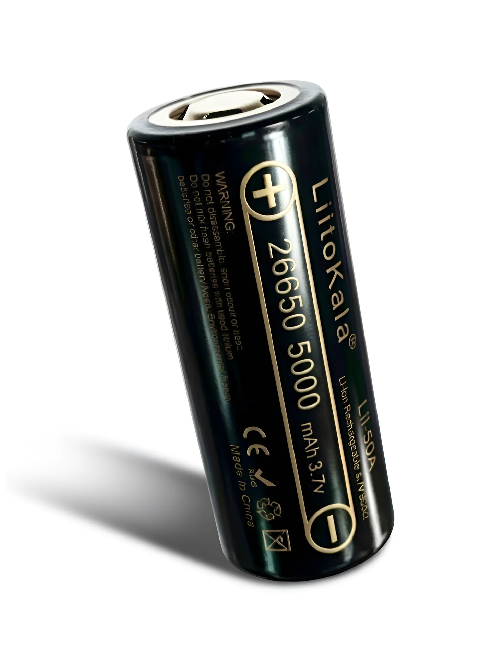 Аккумулятор 26650 LiitoKala Lii-50A Li-ion, 3.7v, 5000 mAh