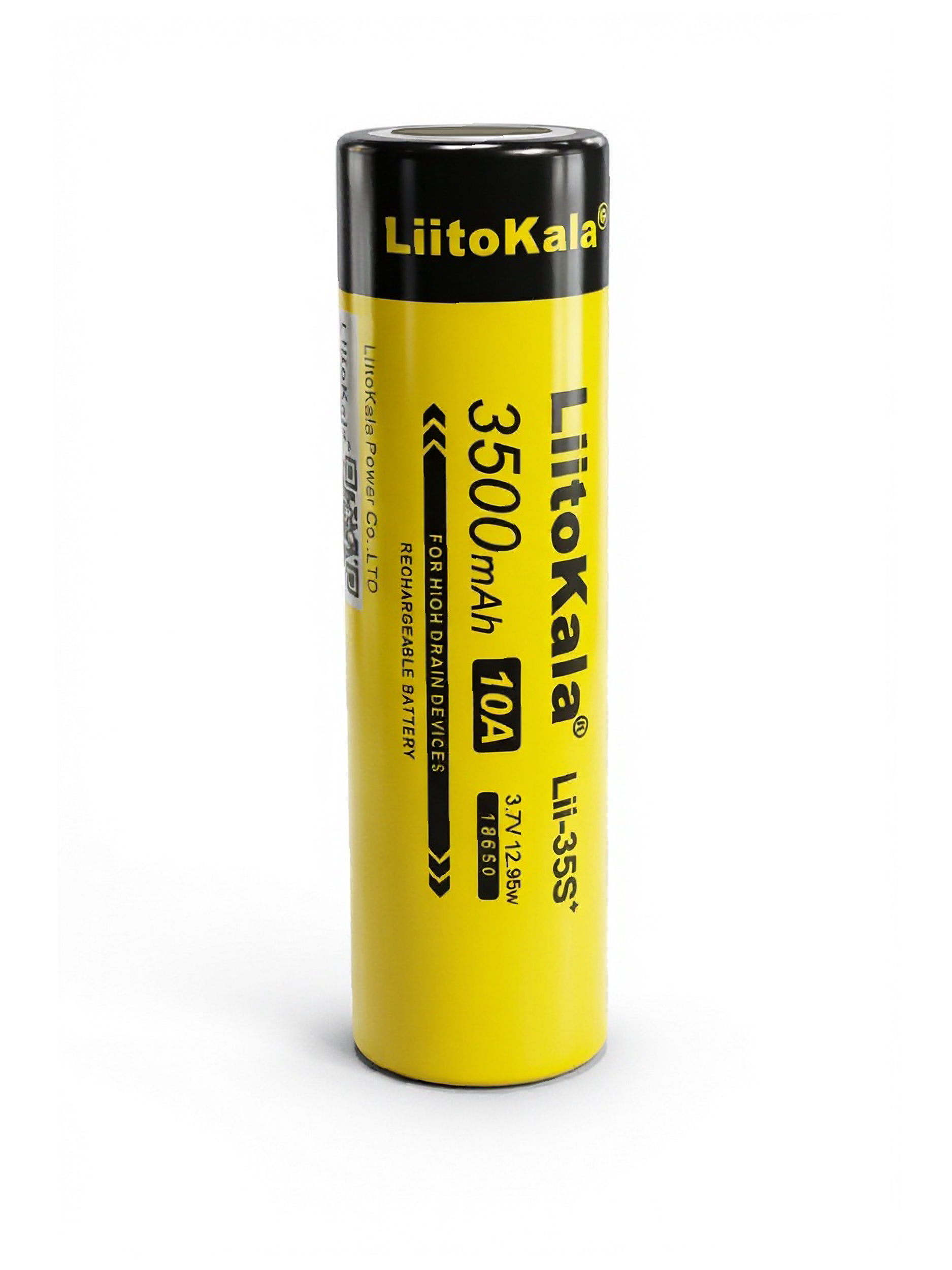 Аккумулятор 18650 Li-ion LiitoKala Lii-35S 3500mAh, плоский плюс, без защиты