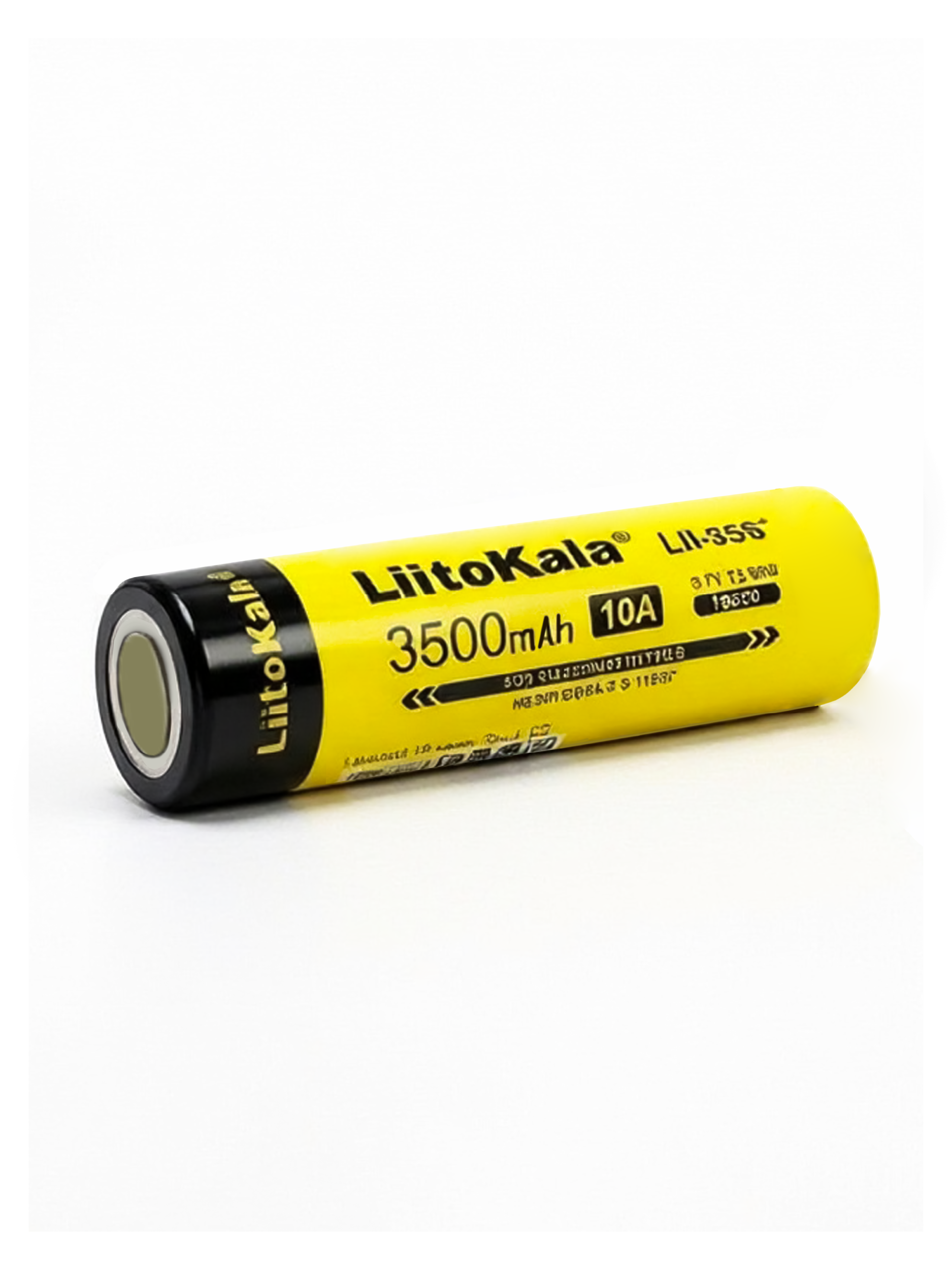 Аккумулятор 18650 Li-ion LiitoKala Lii-35S 3500mAh, плоский плюс, без защиты