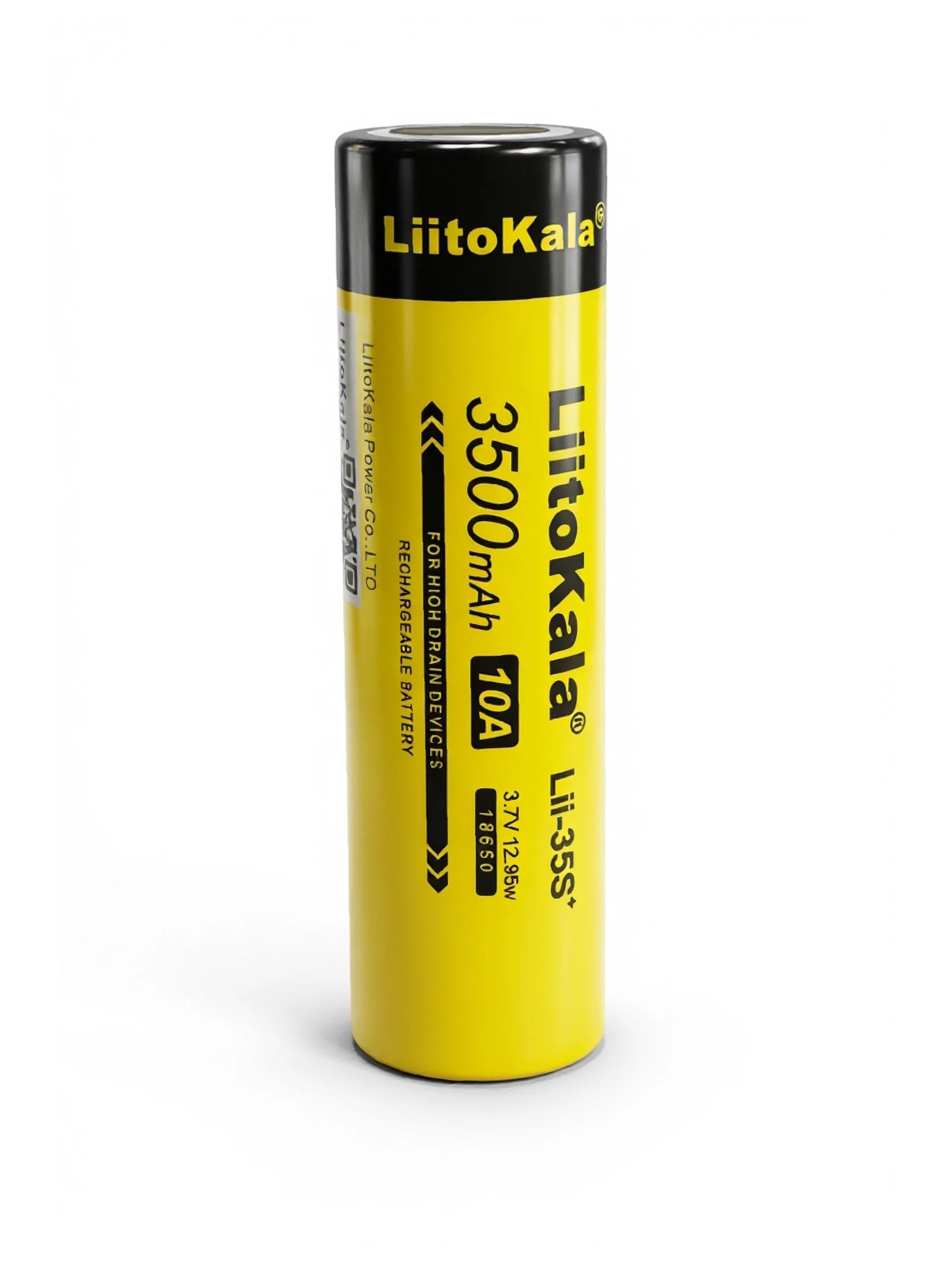 Аккумулятор 18650 Li-ion LiitoKala Lii-35S 3500mAh, плоский плюс, без защиты