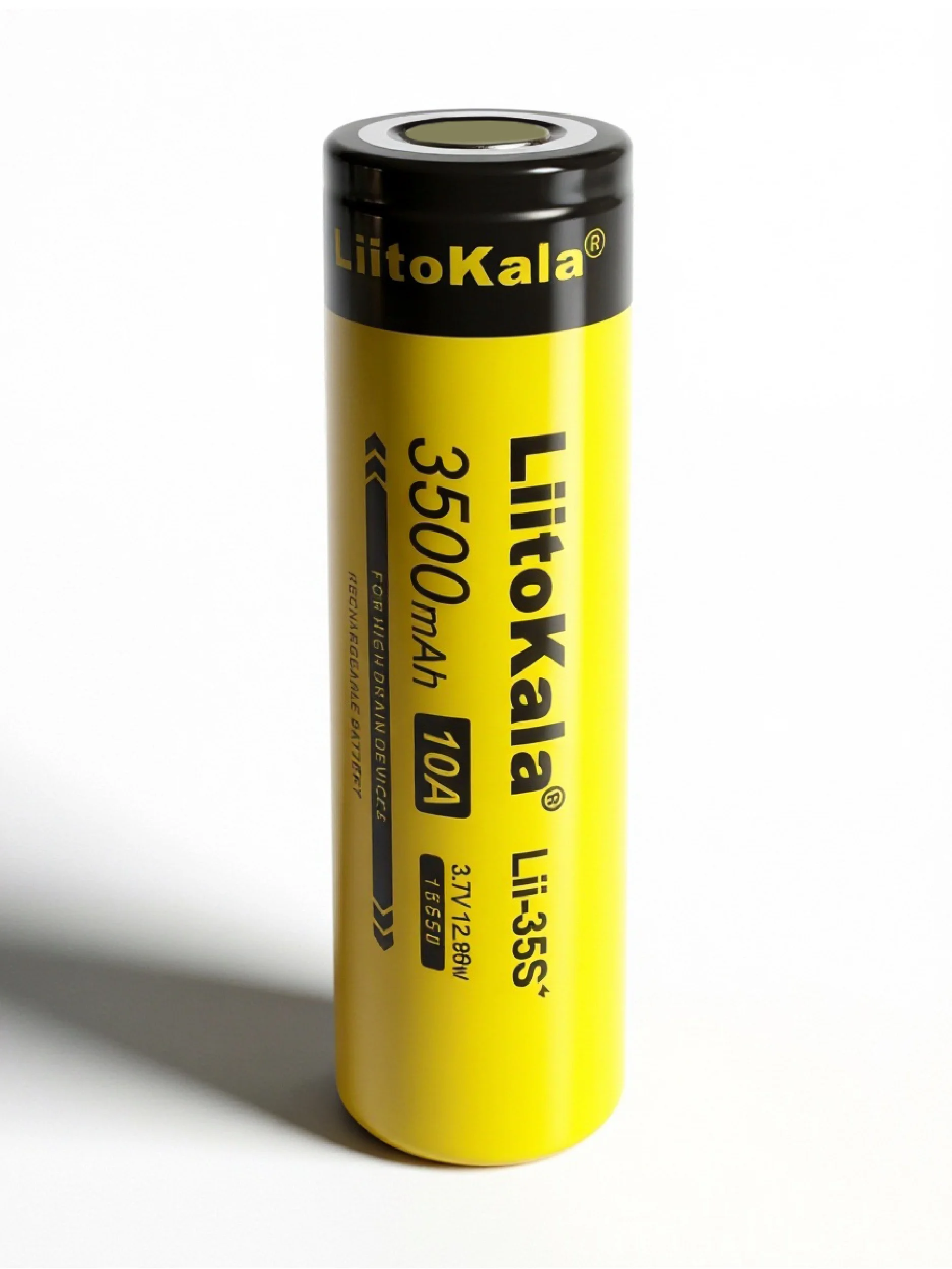 Аккумулятор 18650 Li-ion LiitoKala Lii-35S 3500mAh, плоский плюс, без защиты