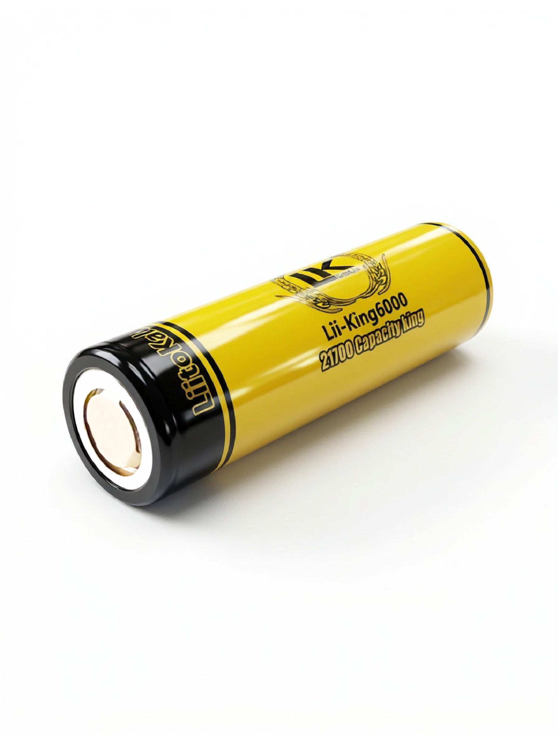 Аккумулятор 21700 Li-Ion LiitoKala King6000 3.7В, 6000mAh, без защиты, плоский плюс