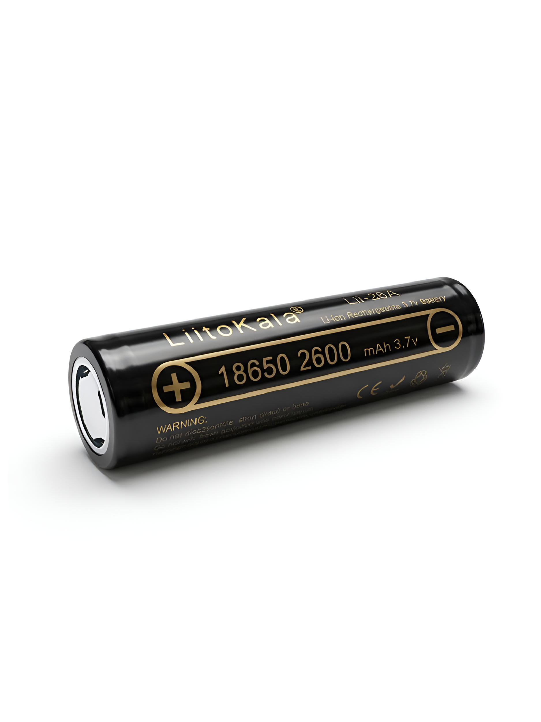 Аккумулятор 18650 Li-Ion LiitoKala Lii-26A 2600mAh, 3.7В, INR18650, без защиты