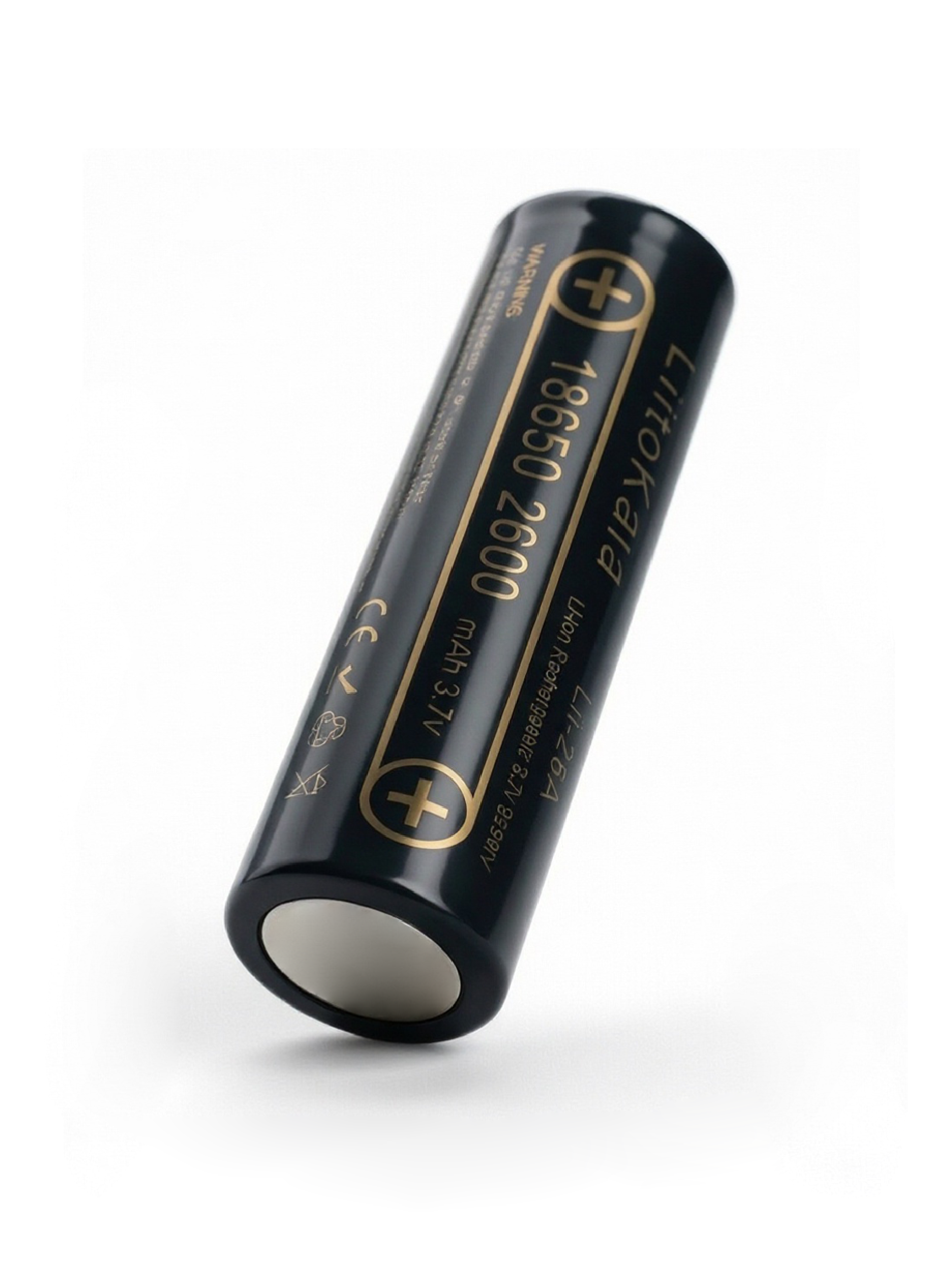 Аккумулятор 18650 Li-Ion LiitoKala Lii-26A 2600mAh, 3.7В, INR18650, без защиты