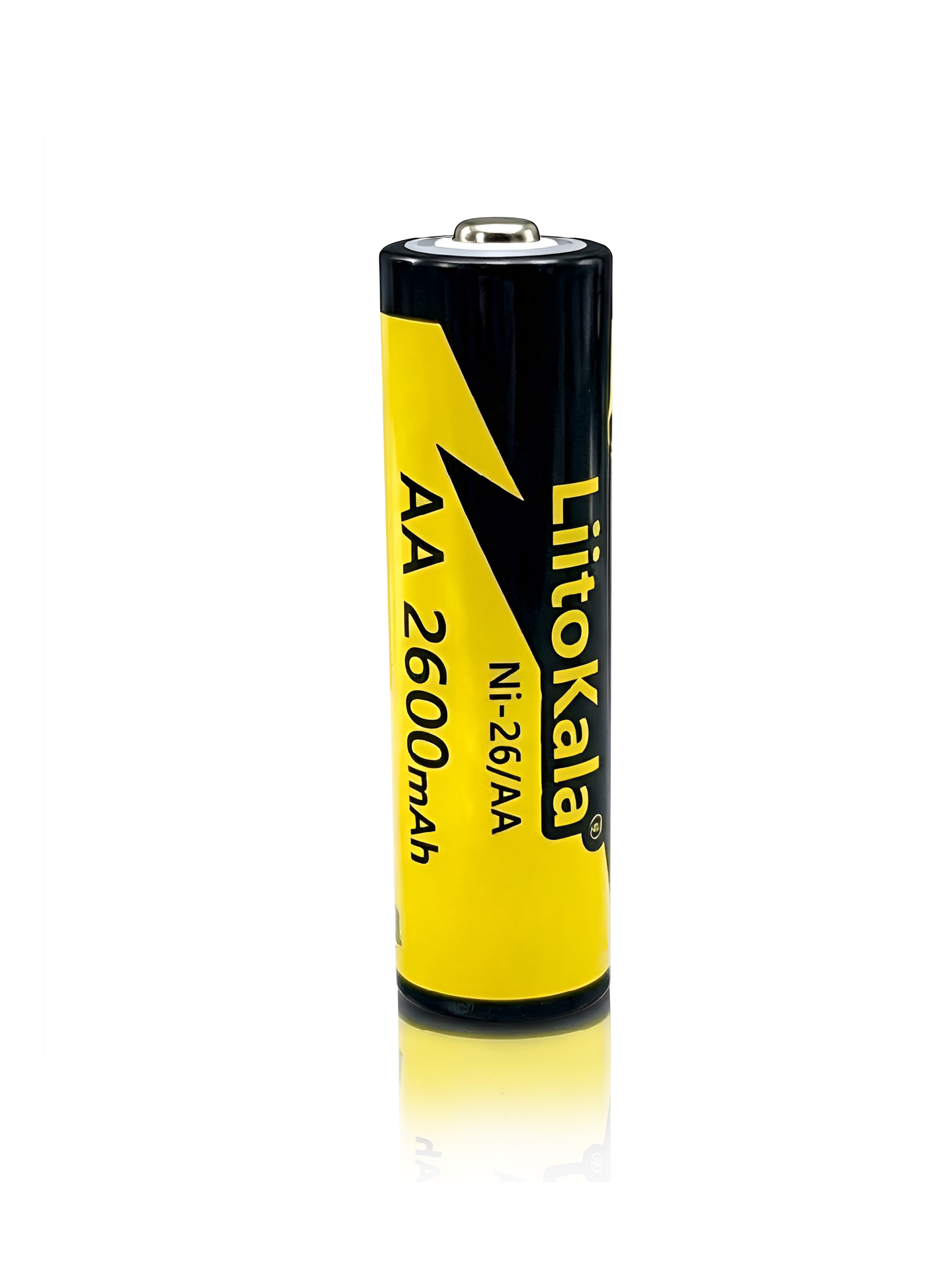 Аккумулятор LiitoKala АА Ni-MH 1.2В 2600mAh, выпуклый плюс