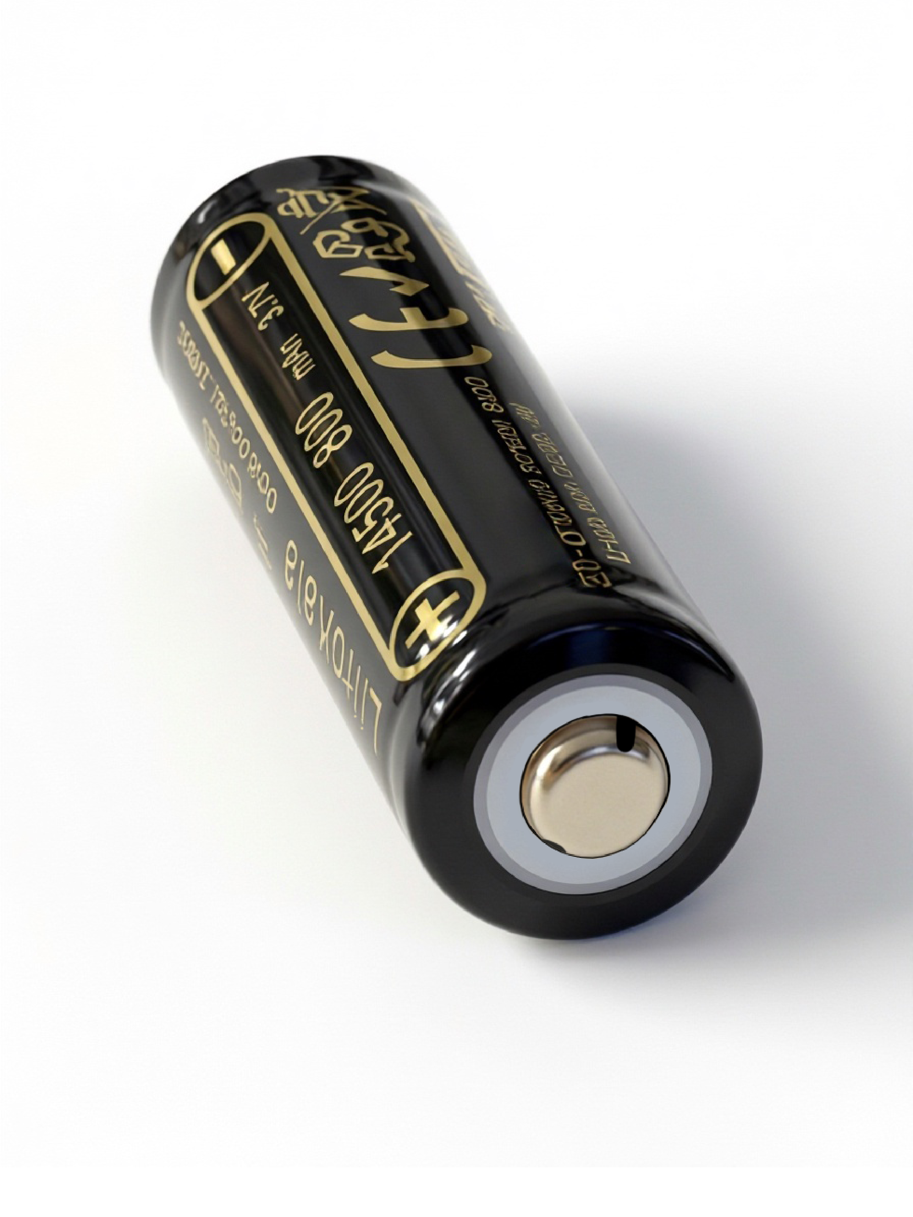 Аккумулятор 14500 3.7v Li-Ion LiitoKala Lii-14A 3.7В, 800mAh, выпуклый плюс, без защиты