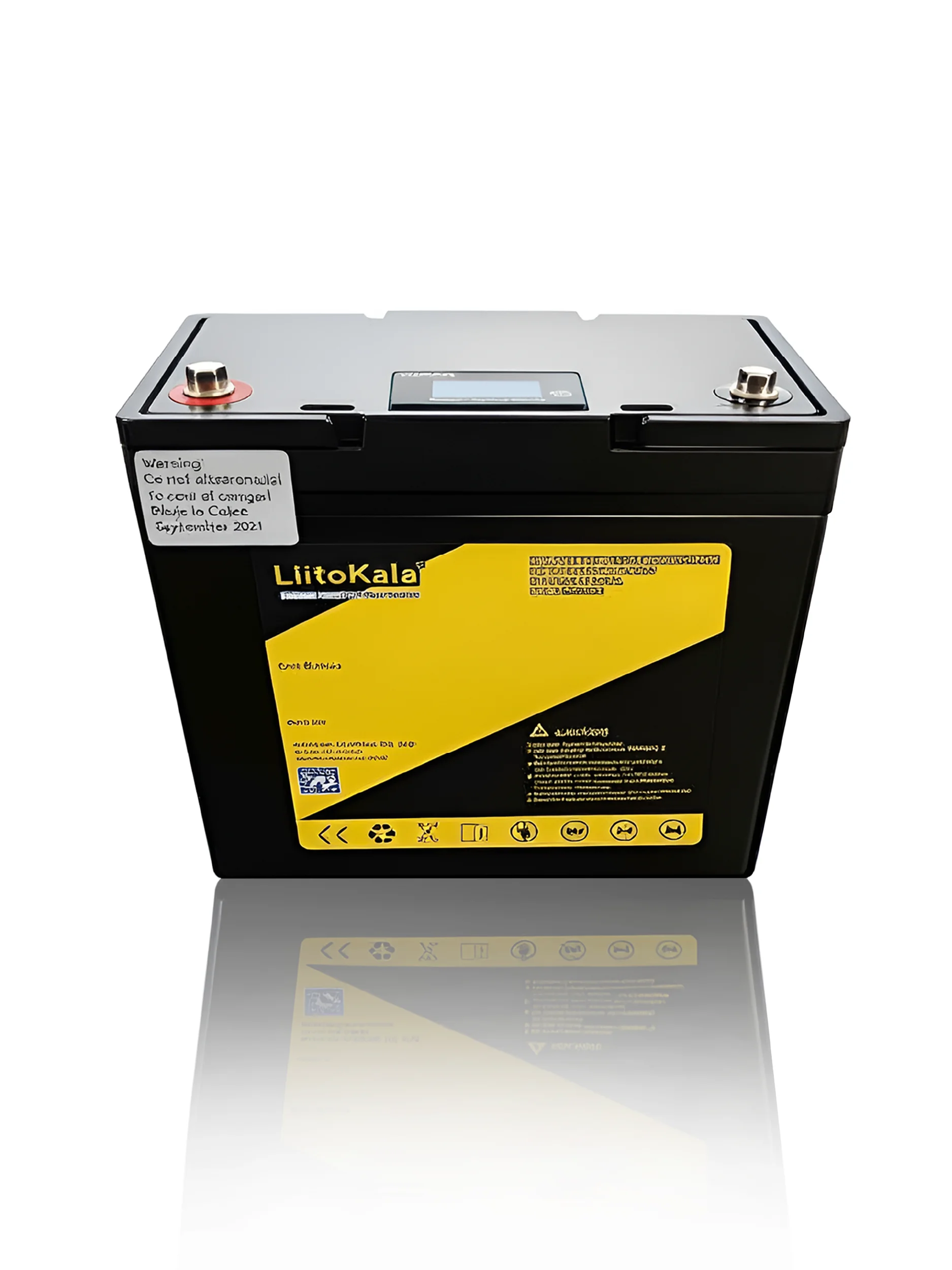 Аккумуляторная батарея LiitoKala LiFePO4 12V 100Ah с LCD и со встроенной защитой BMS