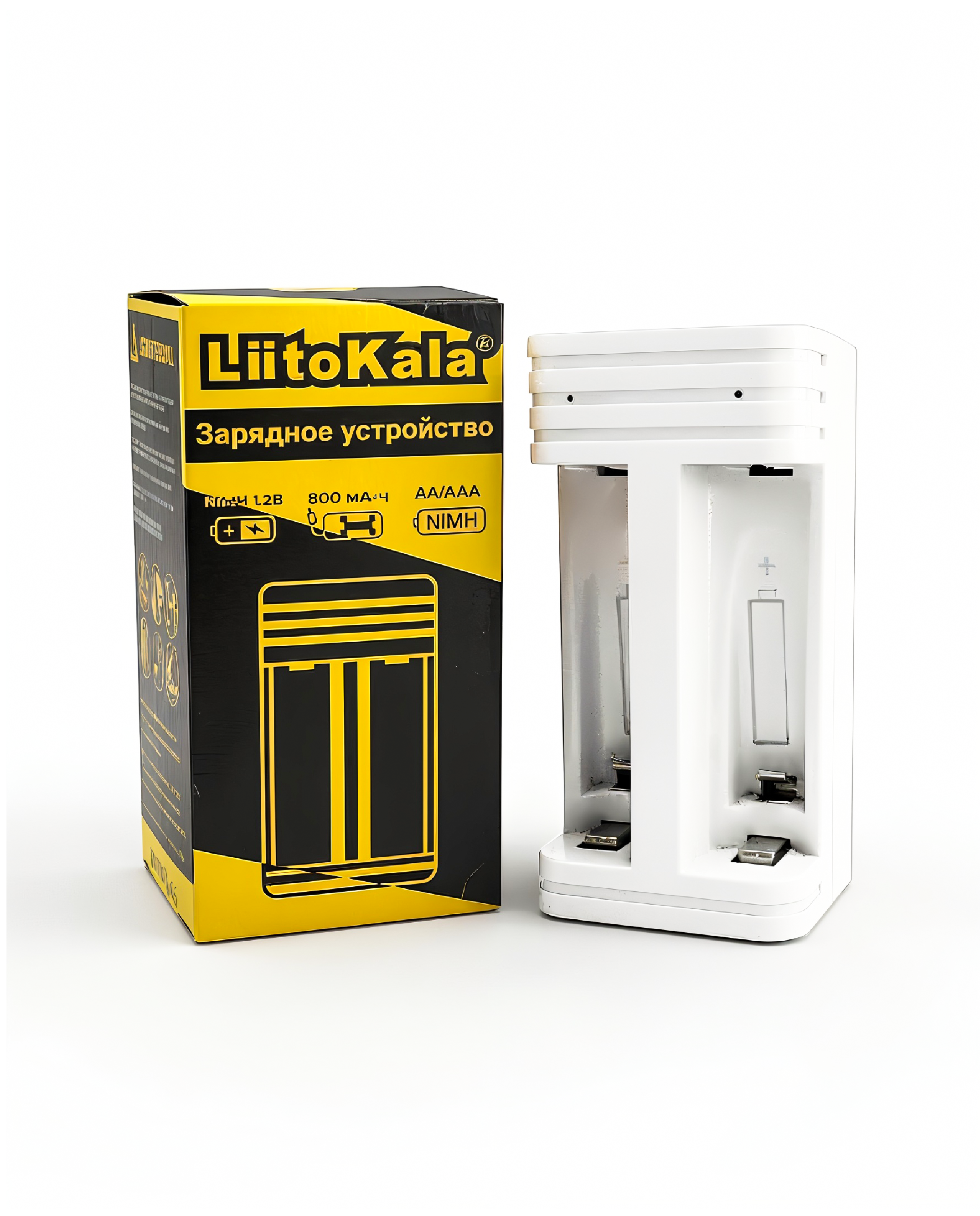 Зарядное устройство для аккумуляторов LiitoKala Lii-K2, белая