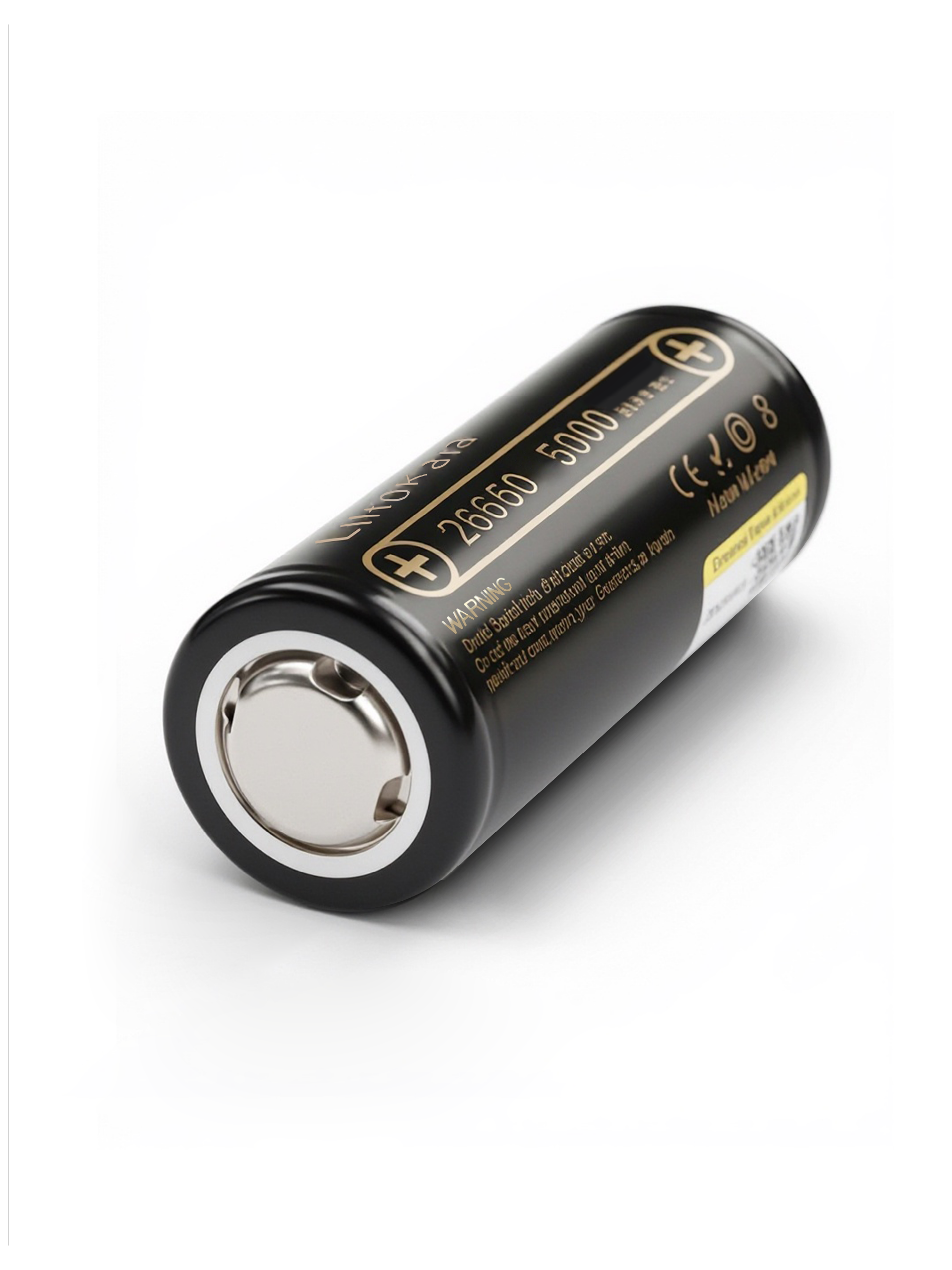 Аккумулятор 26650 LiitoKala Lii-50A-JT Li-ion, 3.7v, 5000 mAh, выпуклый плюс
