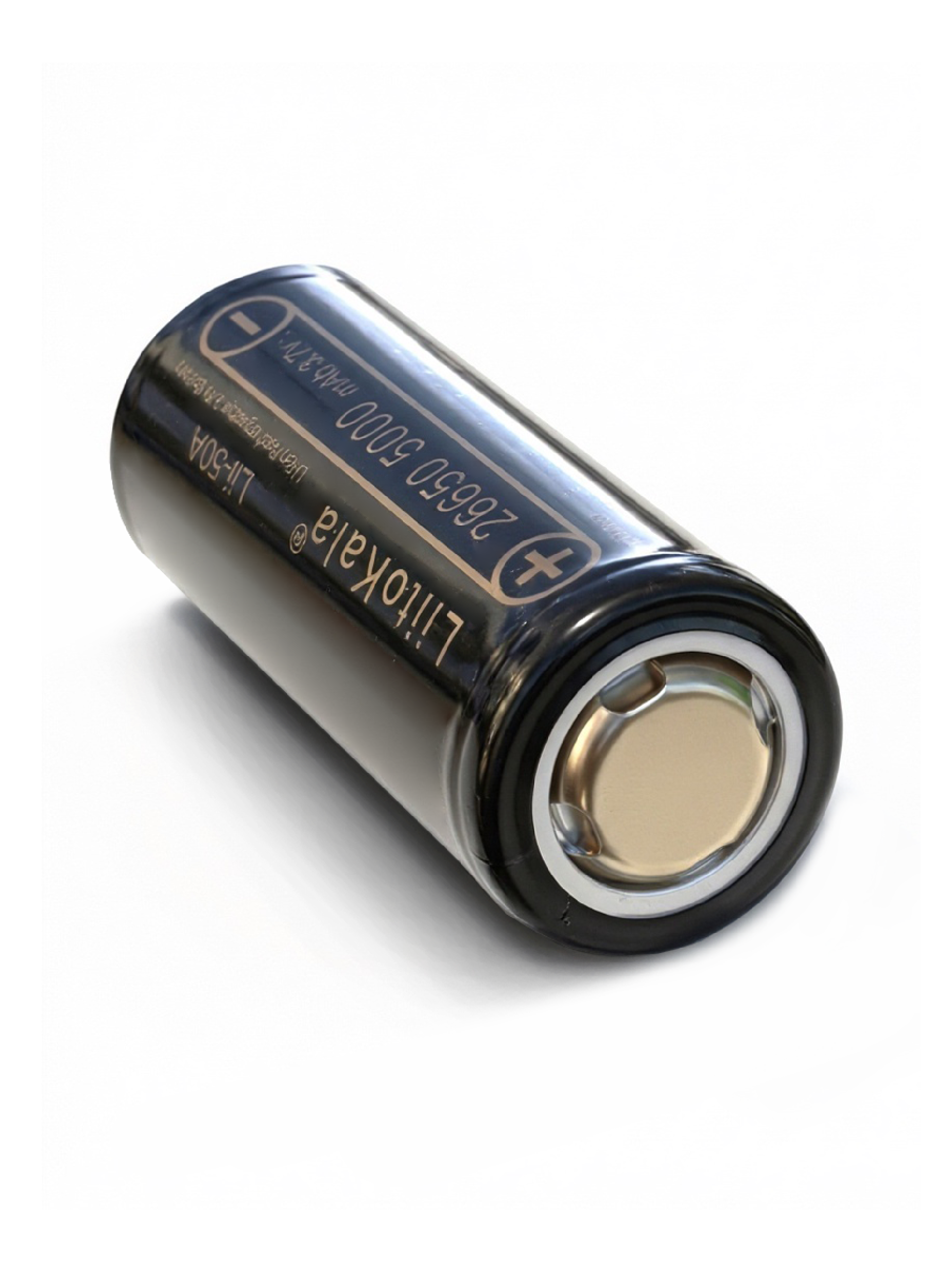 Аккумулятор 26650 LiitoKala Lii-50A-JT Li-ion, 3.7v, 5000 mAh, выпуклый плюс