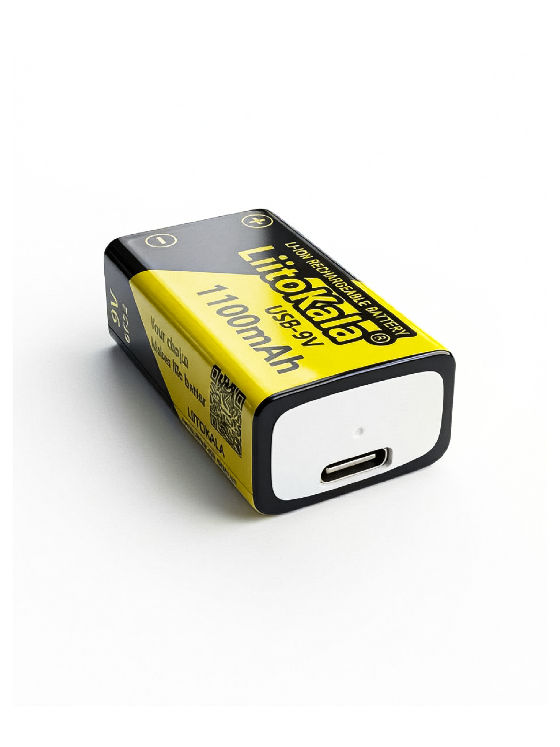 Аккумуляторная Li-ion батарея LiitoKala 9В 1100mAh, крона