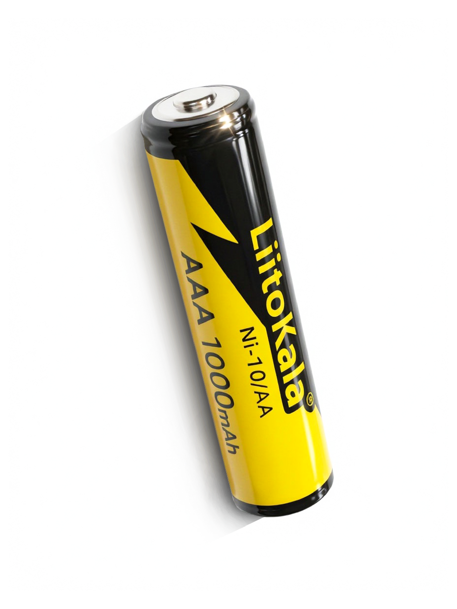 Аккумулятор LiitoKala ААA Ni-MH 1.2В 1000mAh, выпуклый плюс
