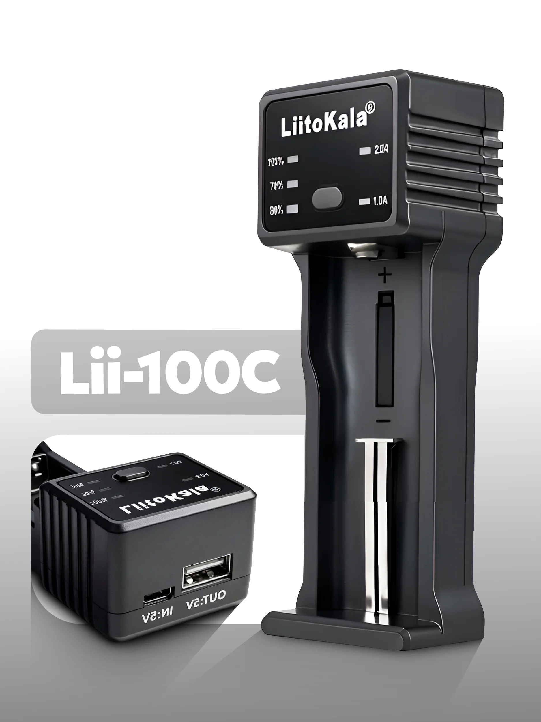 Зарядное устройство для аккумуляторов LiitoKala Lii-100C