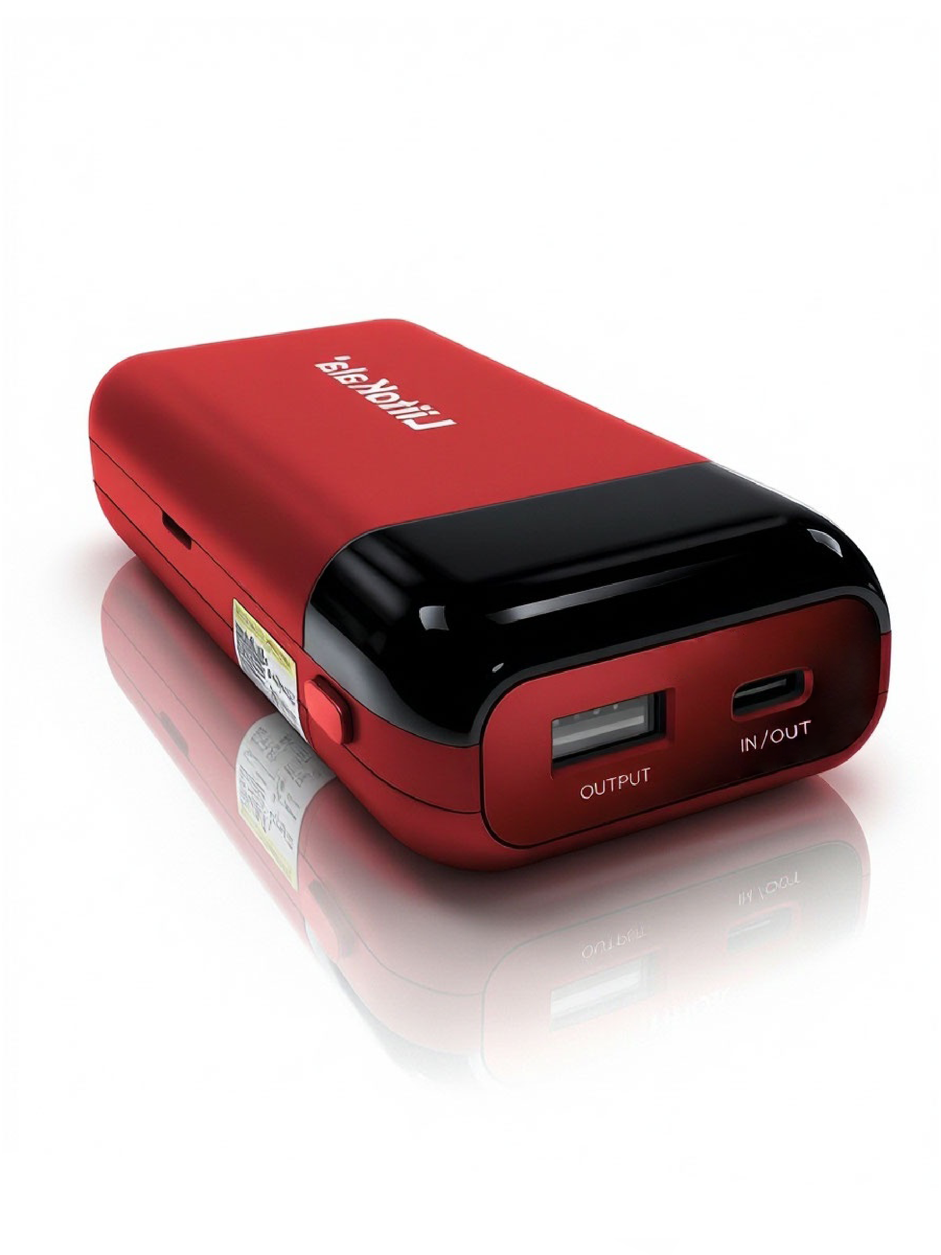 Power Bank и зарядное устройство 2 в 1 Lii-MP2 для Li-Ion аккумуляторов, красный