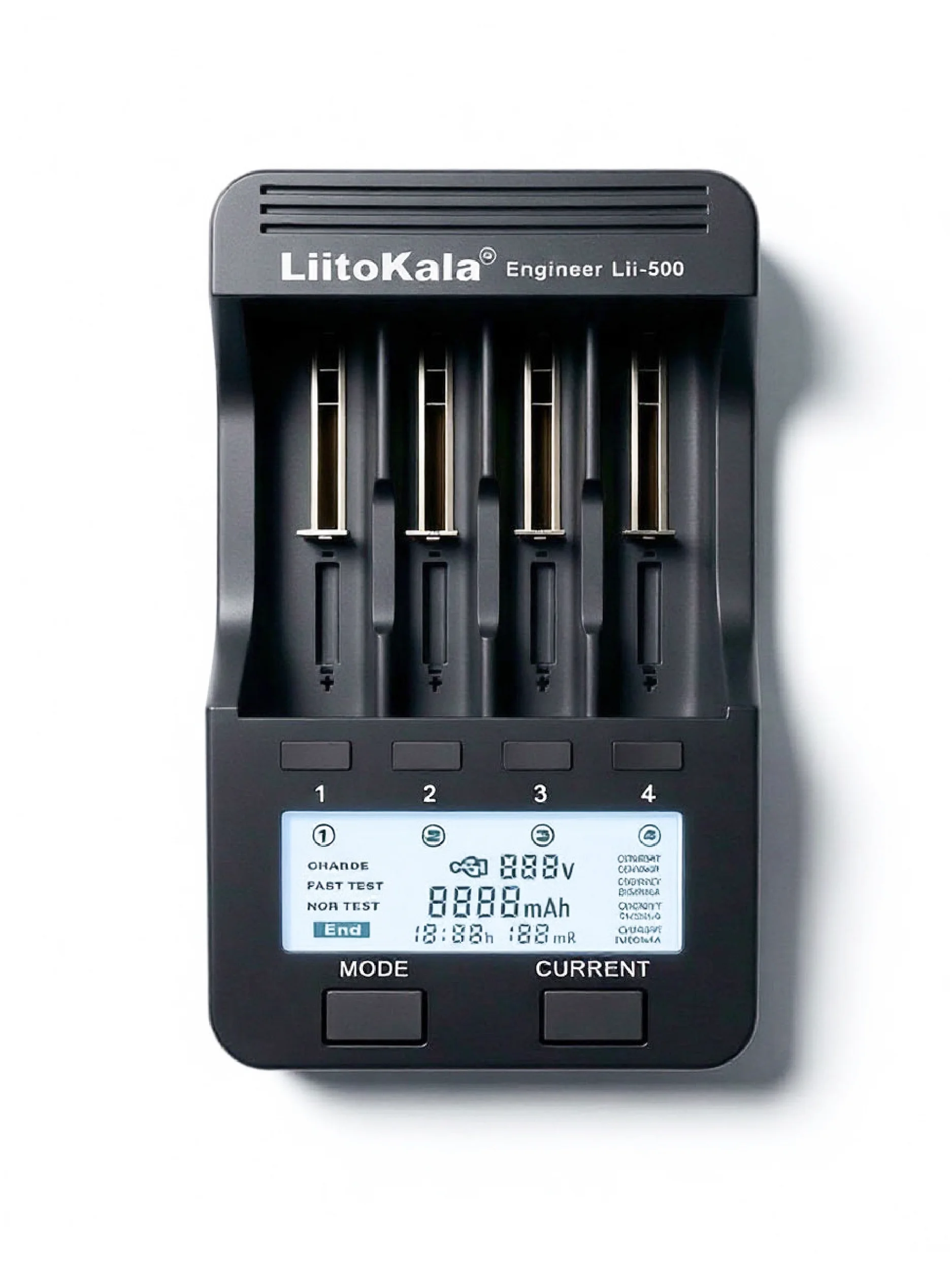 Зарядное устройство для аккумуляторов LiitoKala Lii-500, с адаптером 12В