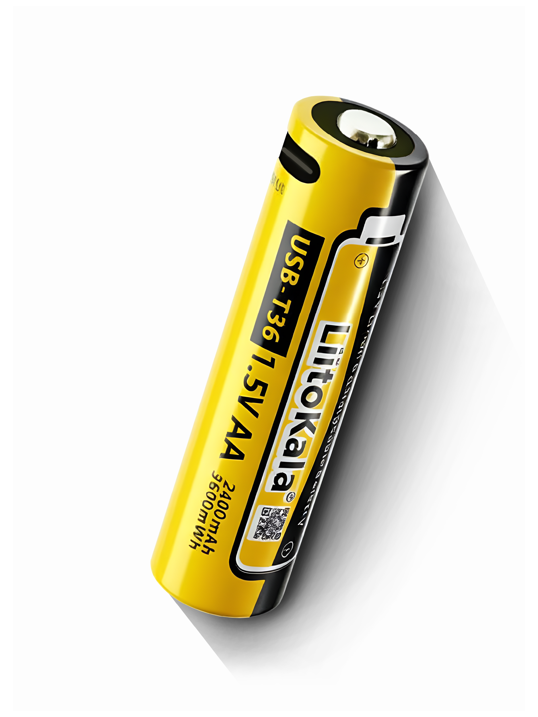 	Аккумулятор LiitoKala АА Li-ion 1.5V с зарядкой Type-C