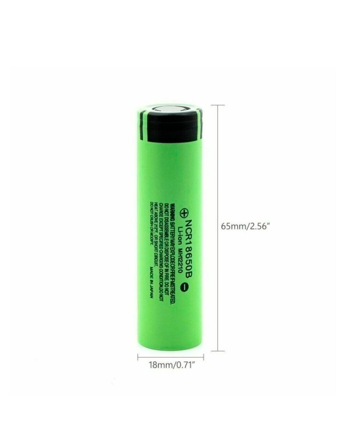 Аккумулятор LiitoKala 18650 Li-ion 3.7V 3400mAh незащищенный (1 шт) в ...
