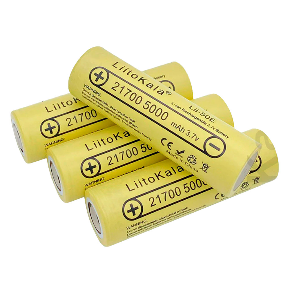 АккумуляторLiitoKala21700Li-Ion5000mAh3.7V(4шт)