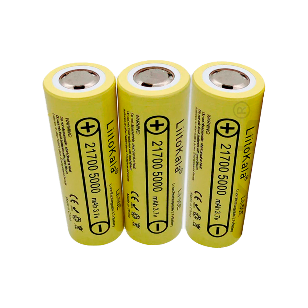 АккумуляторLiitoKala21700Li-Ion5000mAh3.7V(3шт)