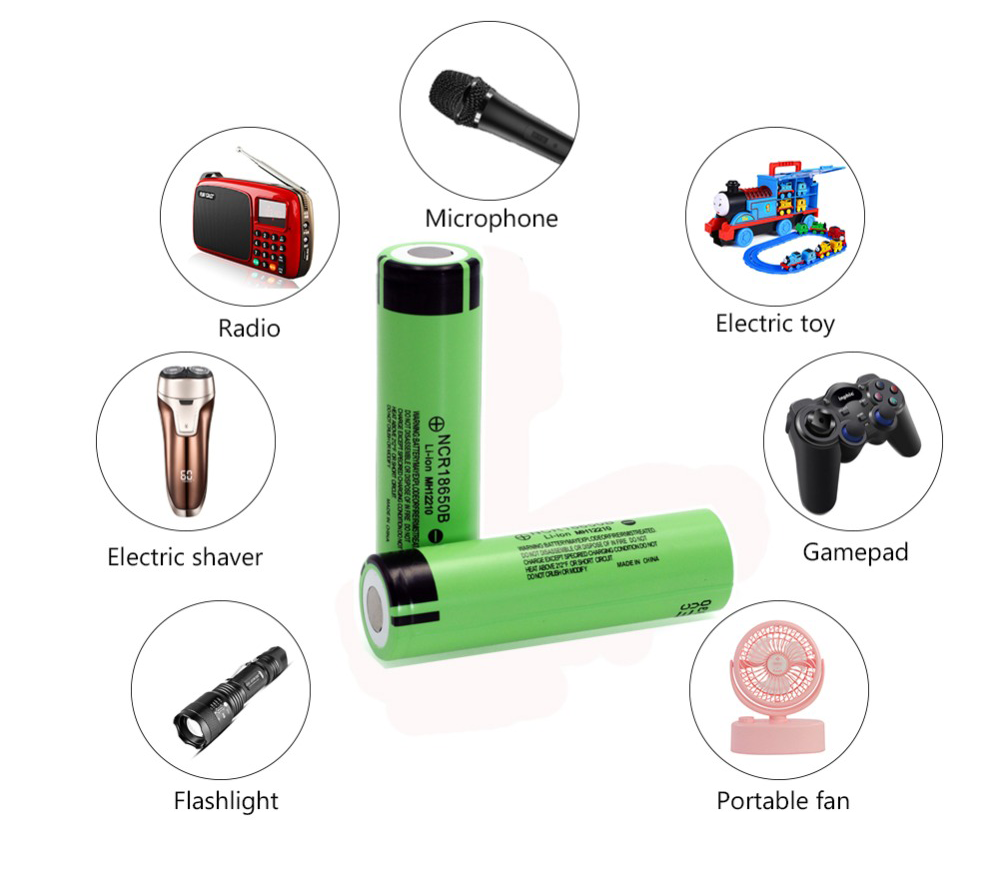 Аккумулятор LiitoKala 18650 Li-ion 3.7V 3400mAh незащищенный (1 шт) в ...